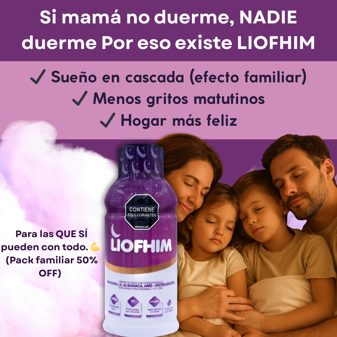 LIOFHIM - DUERME BIEN - BIENESTAR MENTAL Y ENERGIA AUMENTADA
