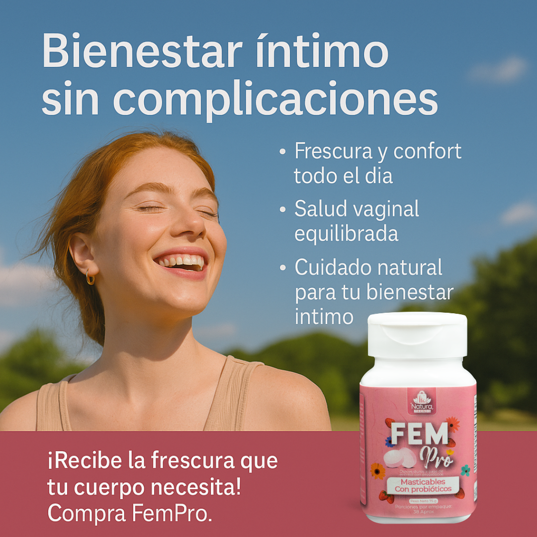 FEM PRO - Bienestar Digestivo - Cuidado Personal Femenino
