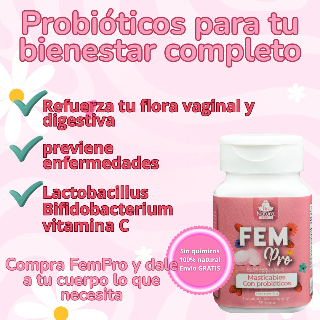 FEM PRO - Bienestar Digestivo - Cuidado Personal Femenino