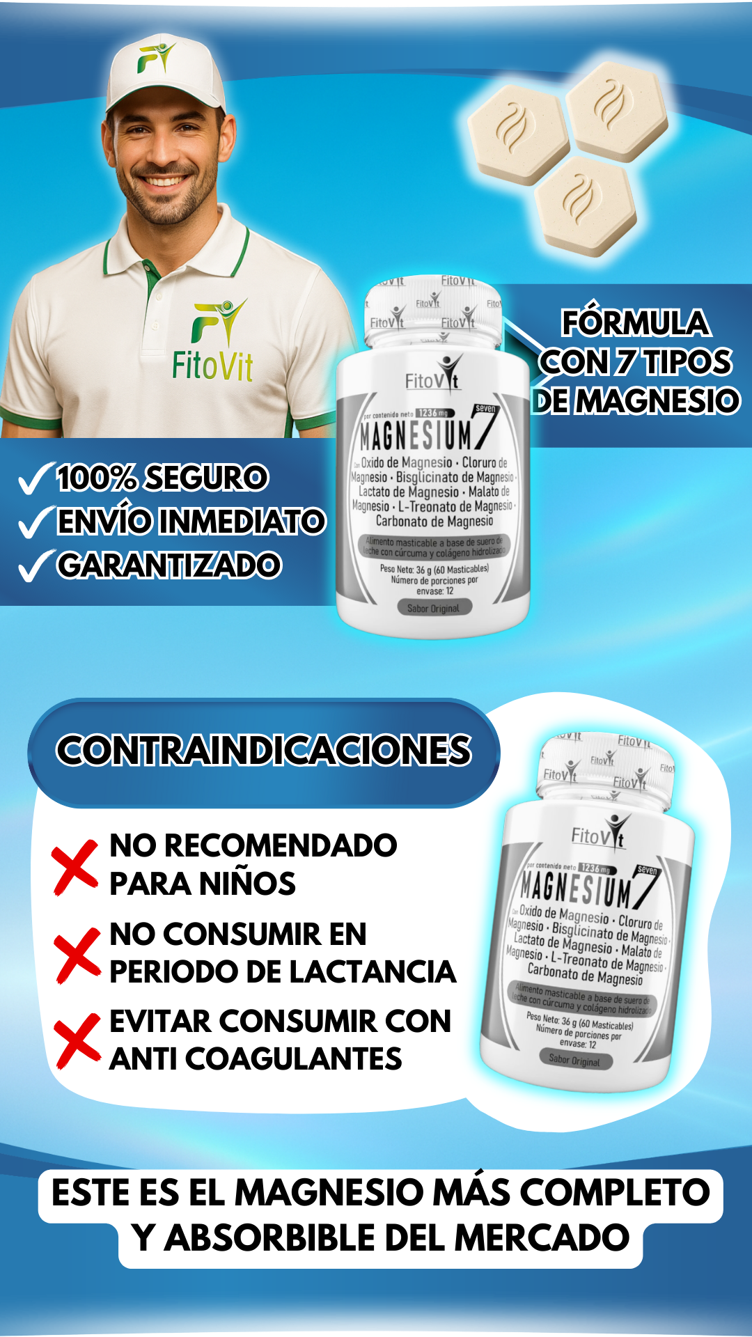 7 MAGNESIOS - AUMENTO MEMORIA Y CONCENTRACION