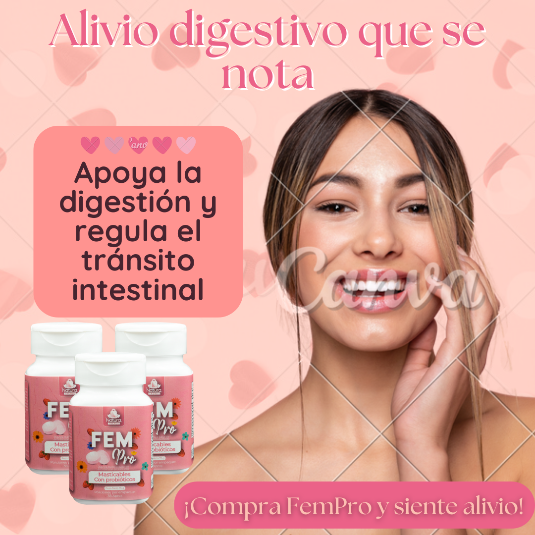 FEM PRO - Bienestar Digestivo - Cuidado Personal Femenino