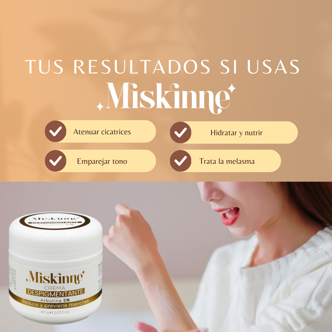 MISKINNE - CREMA DESPIGMENTANTE
