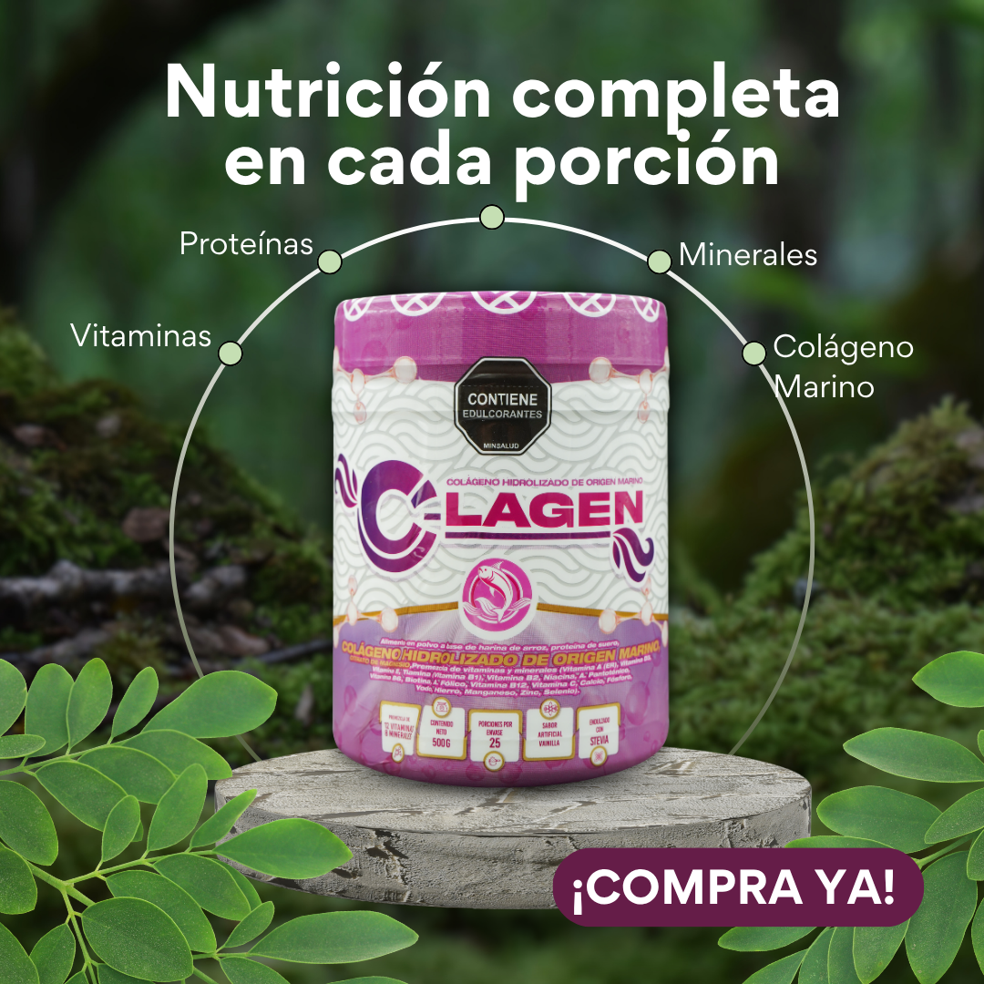 C-LAGEN - Colágeno marino biotina y vitamina c
