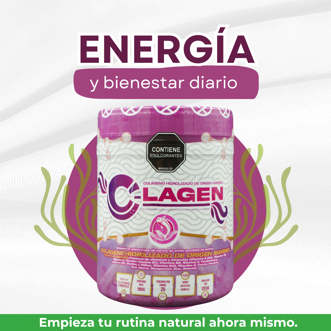 C-LAGEN - Colágeno marino biotina y vitamina c