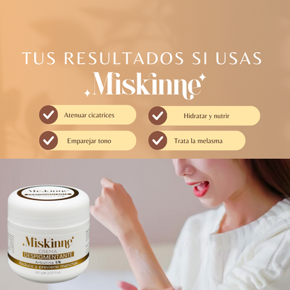 MISKINNE - CREMA DESPIGMENTANTE