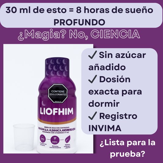 LIOFHIM - DUERME BIEN - BIENESTAR MENTAL Y ENERGIA AUMENTADA